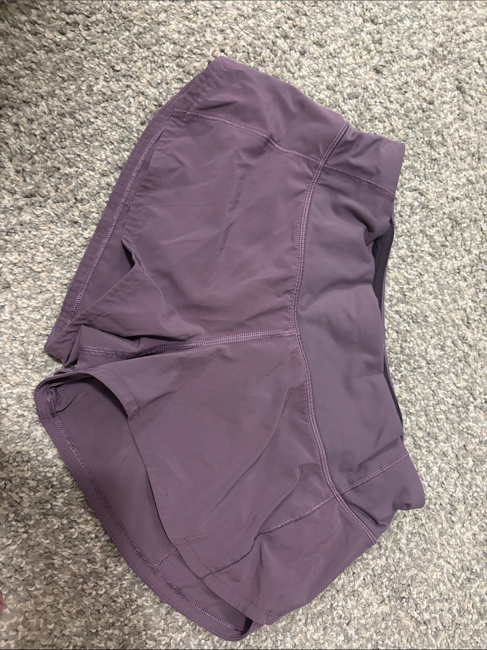 lululemon athletica Plum High-Rise Running Shorts